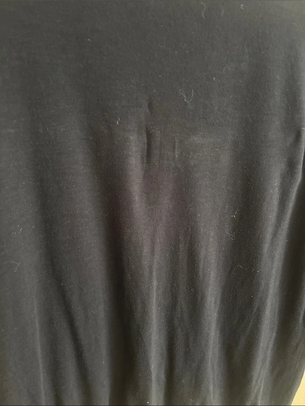 LOFT Black Long-Sleeve Henley Top size medium